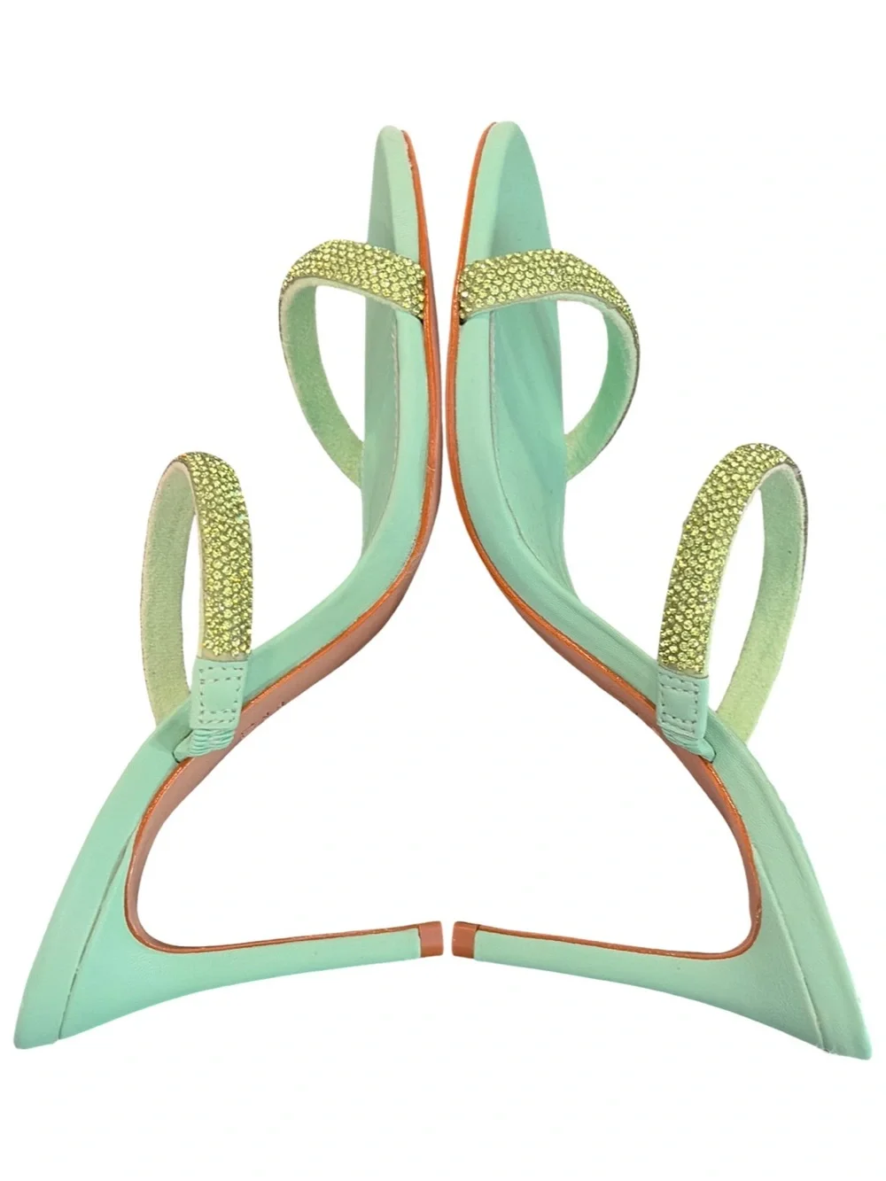 Schultz Talia Crystal Slide Heeled Sandals - Picture 4 of 8